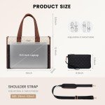 Stylish 15.6-Inch Laptop Tote Bag for Women