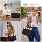 Stylish 15.6-Inch Laptop Tote Bag for Women