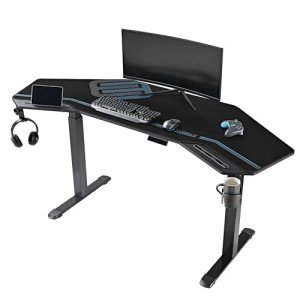 Eureka Ergonomic Dual Motor Adjustable Gaming Desk
