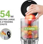 AMZCHEF Stainless Steel Slow Masticating Juicer