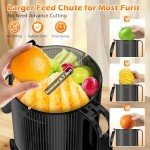 High-Yield Slow Masticating Juicer - Easy Clean