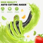 High Juice Yield Masticating Juicer with Wide Chute
