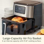Smart Air Fryer Oven with 5 Cooking Presets
