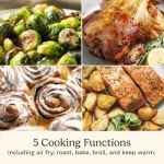 Smart Air Fryer Oven with 5 Cooking Presets