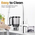 Slow Masticating Juicer with Large Feed Chute