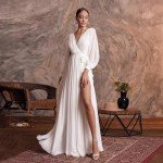 Wisteria Chiffon Plus Size Bridesmaid Dress