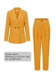 Stylish Women's Business Blazer and Pants Set