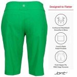 Jofit Women's Golf & Tennis Bermuda Shorts - Parakeet Green