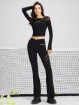 AI-Enhanced High Waist Workout Leggings with Pockets