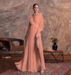 Wisteria Chiffon Plus Size Bridesmaid Dress