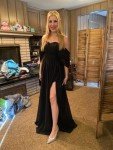 AI-Powered Bridesmaid Dresses in Aqua Blue размер 28W