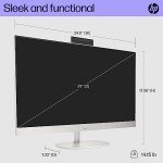 HP 27" All-in-One Desktop PC with AMD Ryzen 5