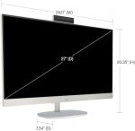 HP 2024 27" Touchscreen All-in-One Desktop PC