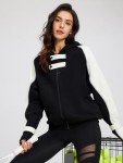 AI Trendy Women's Full Zip Hoodie with Pockets