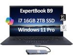 ASUS ExpertBook B9: 14" i7, 16GB, 2TB SSD