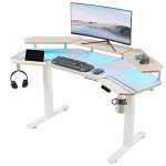 Eureka Ergonomic 63” Electric Height Adjustable Desk
