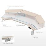Eureka Ergonomic 63” Electric Height Adjustable Desk