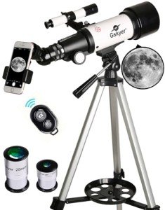 Gskyer 70mm Portable Telescope with Phone Adapter