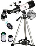 Gskyer 70mm Portable Telescope with Phone Adapter