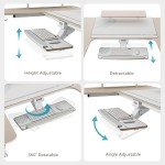 Eureka Ergonomic 74" U-Shaped Gaming Desk