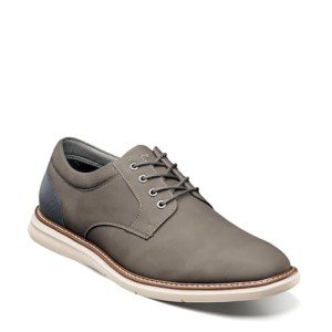 Nunn Bush Men's Gray Casual Lace-Up Shoes, Size 11