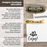 Magnetic Business Card Calendars - Box of 100
