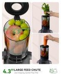 Smart Cold Press Juicer with Large Feeding Chute
