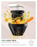 Smart Cold Press Juicer with Large Feeding Chute