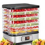 Versatile Food Dehydrator with 8 BPA-Free Trays