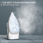 Powerful Rowenta Steamer with Stainless Steel Soleplate