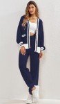Smart Women's Lounge Set: Cardigan & Pants