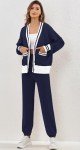 Smart Women's Lounge Set: Cardigan & Pants