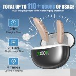 Smart Rechargeable Hearing Aids with Noise Cancellation