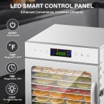 HOPERAN 8-Tray Digital Food Dehydrator Machine