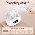 Smart Bluetooth Hearing Aids for Seniors, Rechargeable
