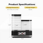 VIVOHOME 8-Tray Electric Food Dehydrator Machine