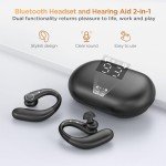 Bluetooth Hearing Aids with Noise Cancellation for Seniors