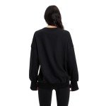 AI Powered Women's Casual Fleece Sweatshirt Top