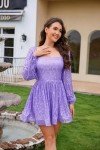 Gold Sequin Plus Size Cocktail Dress for Teens