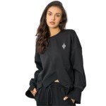 AI Powered Women's Casual Fleece Sweatshirt Top