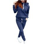 Y2K Style Women's Hoodie and Sweatpants Set