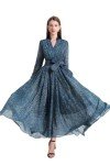 Ruoyee RY2401 Women's Casual Flowy Long Dress
