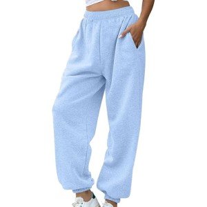 Comfortable Fleece Sweatpants for Women - Plus Size