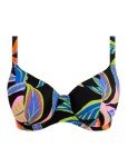 Freya Women's Multi-Color Underwire Plunge Bikini Top