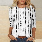 Floral Print Women's Casual Summer Tops 2023