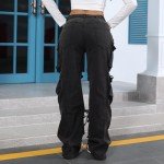 Trendy Women's Baggy Cargo Pants with Pockets