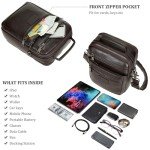 Polare Vintage Leather Messenger Bag for Men