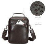 Polare Vintage Leather Messenger Bag for Men