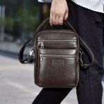 Polare Vintage Leather Messenger Bag for Men