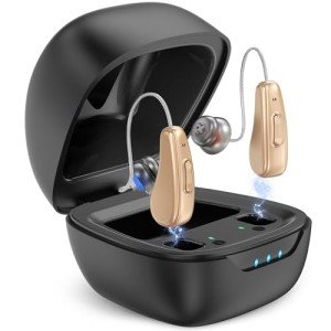 Rechargeable Noise Cancelling Hearing Aids for Seniors